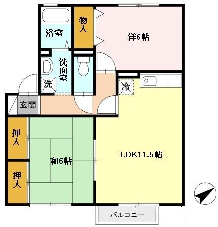 北条町駅 徒歩9分 2階の物件間取画像